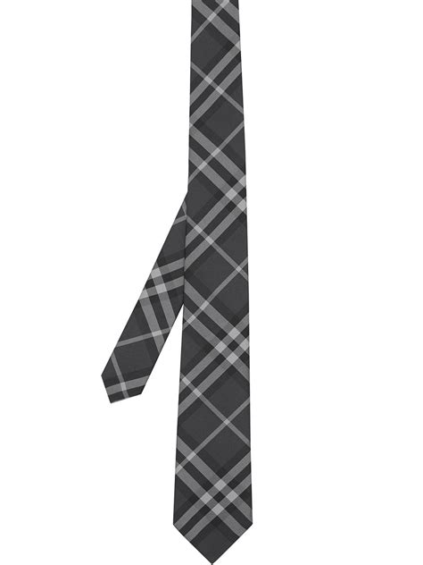 burberry tie cuts difference|Classic Cut Vintage Check Silk Tie in C.